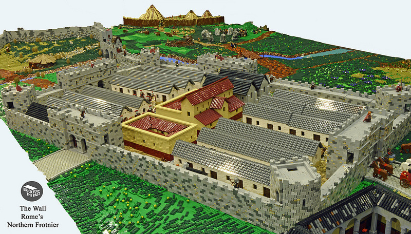 Illustration for article titled Enthusiasts Created A Giant Roman Empire Display From LEGO